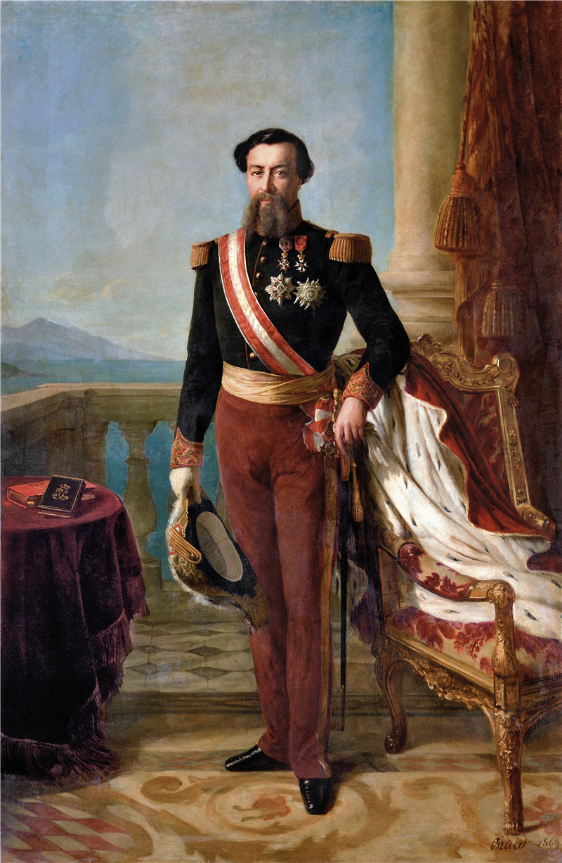 Portrait de S.A.S. le Prince Charles III, fondateur de Monte-Carlo et bâtisseur de la Principauté moderne.